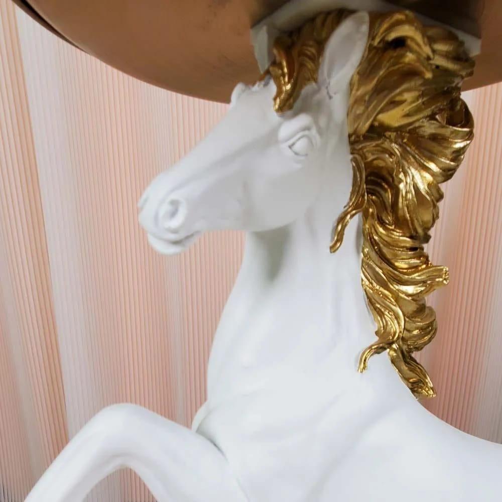 Majestic Horse with Plate