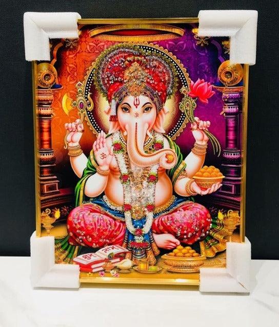 God Idol Wall Painting Style 24