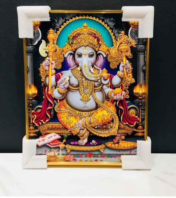 God Idol Wall Painting Style 27