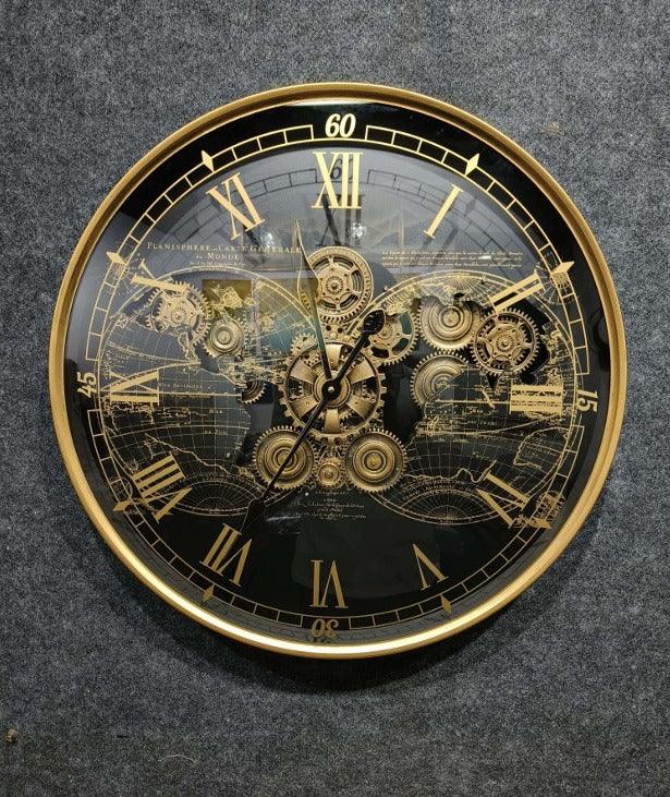 Royal Metal Gear Mechanical Clock Style 55