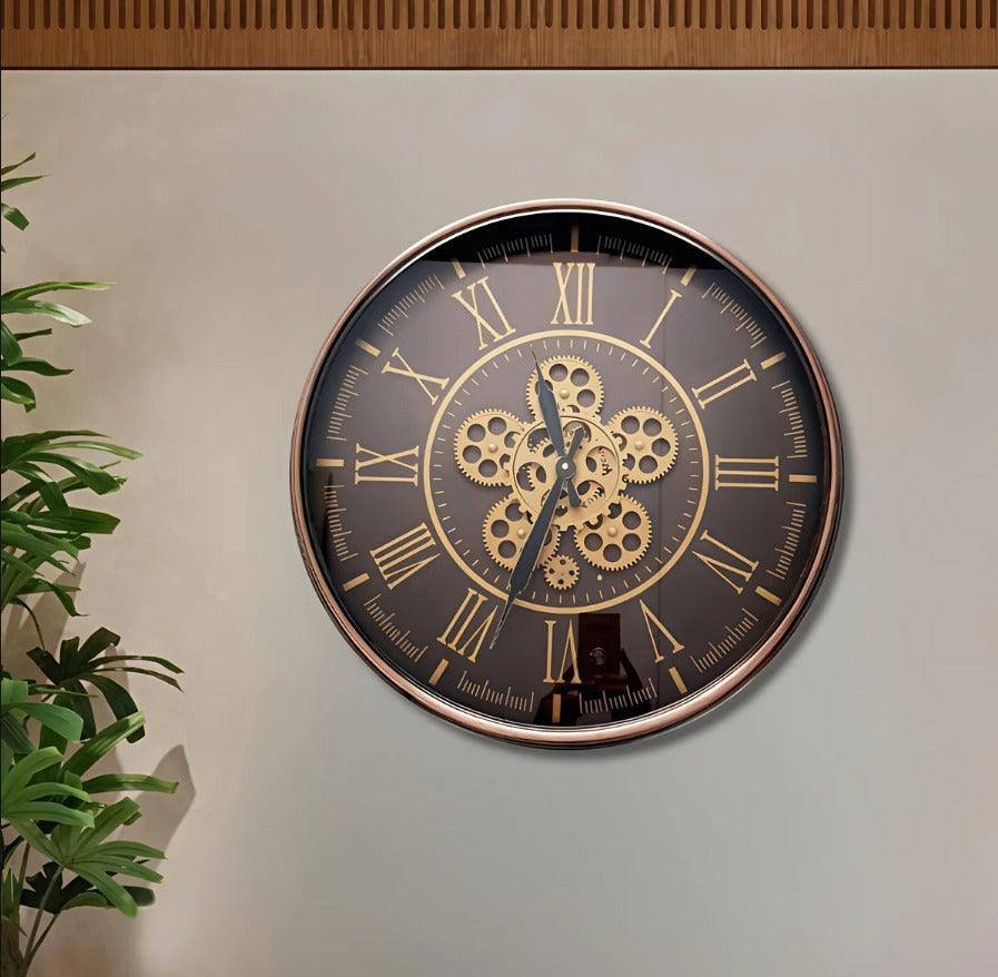 Royal Metal Gear Mechanical Clock Style 52