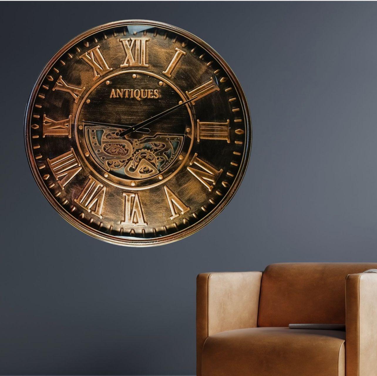 Royal Metal Gear Mechanical Clock Style 57