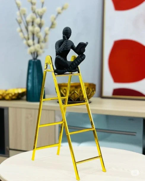 Ladder Reader Sculpture
