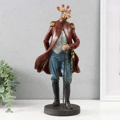 Quirky Dressed Animal Statue Style 2