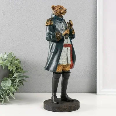 Quirky Dressed Animal Statue Style 4