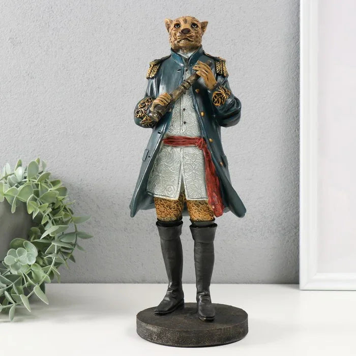 Quirky Dressed Animal Statue Style 4