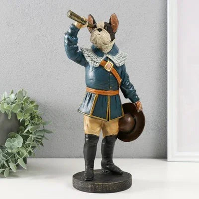 Quirky Dressed Animal Statue Style 5