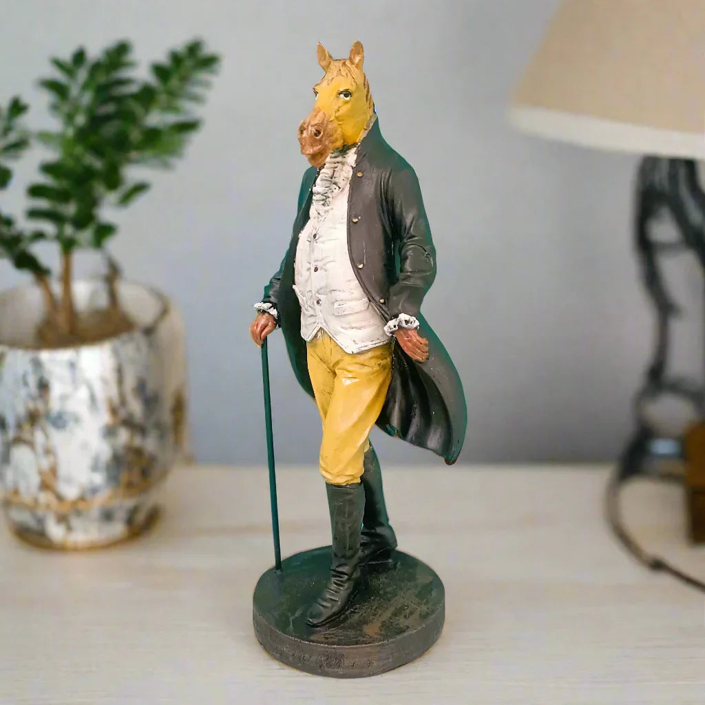 Quirky Dressed Animal Statue Style 9