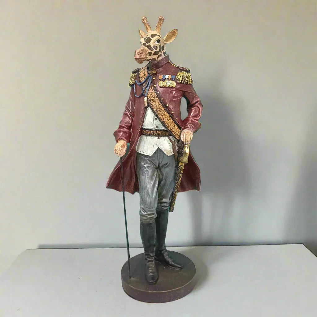 Quirky Dressed Animal Statue Style 3