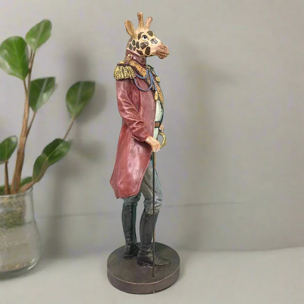 Quirky Dressed Animal Statue Style 3