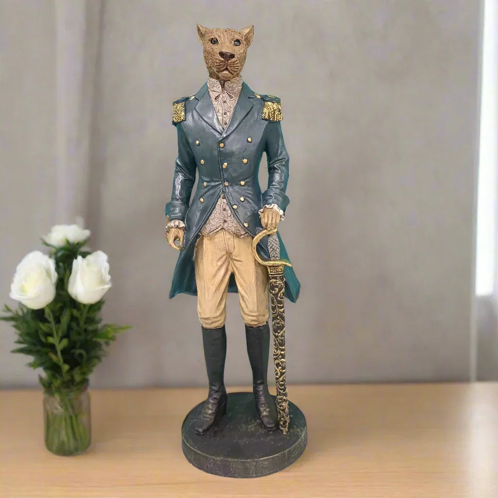 Quirky Dressed Animal Statue Style 1