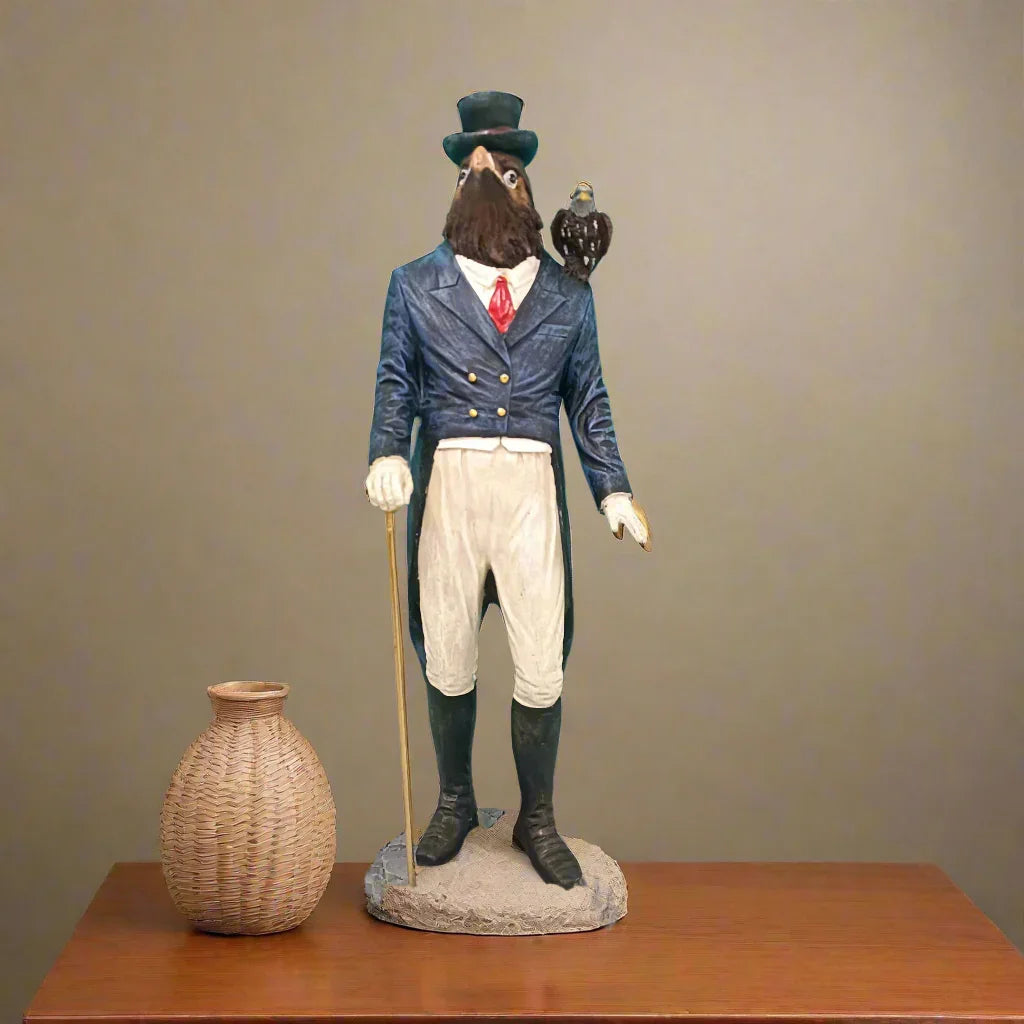 Quirky Dressed Animal Statue Style 12