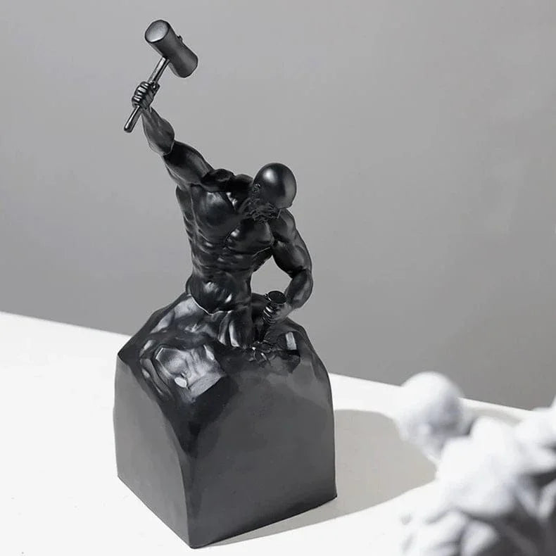 Self Carved Human Figurine