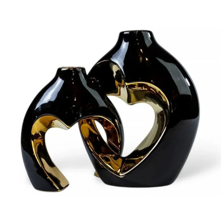 HEART ENTANGLED LOVE VASE - Style 2
