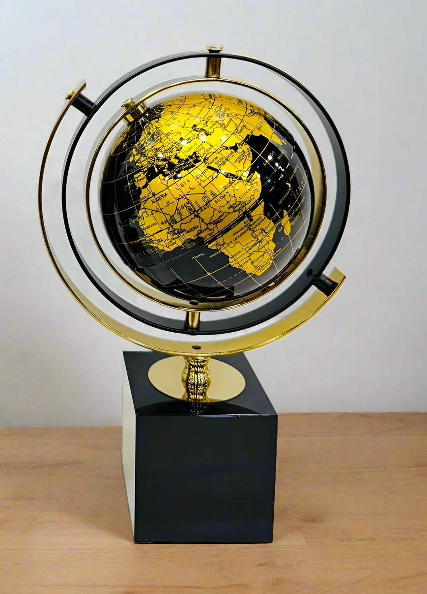 Tokyo Laminated Black Globe