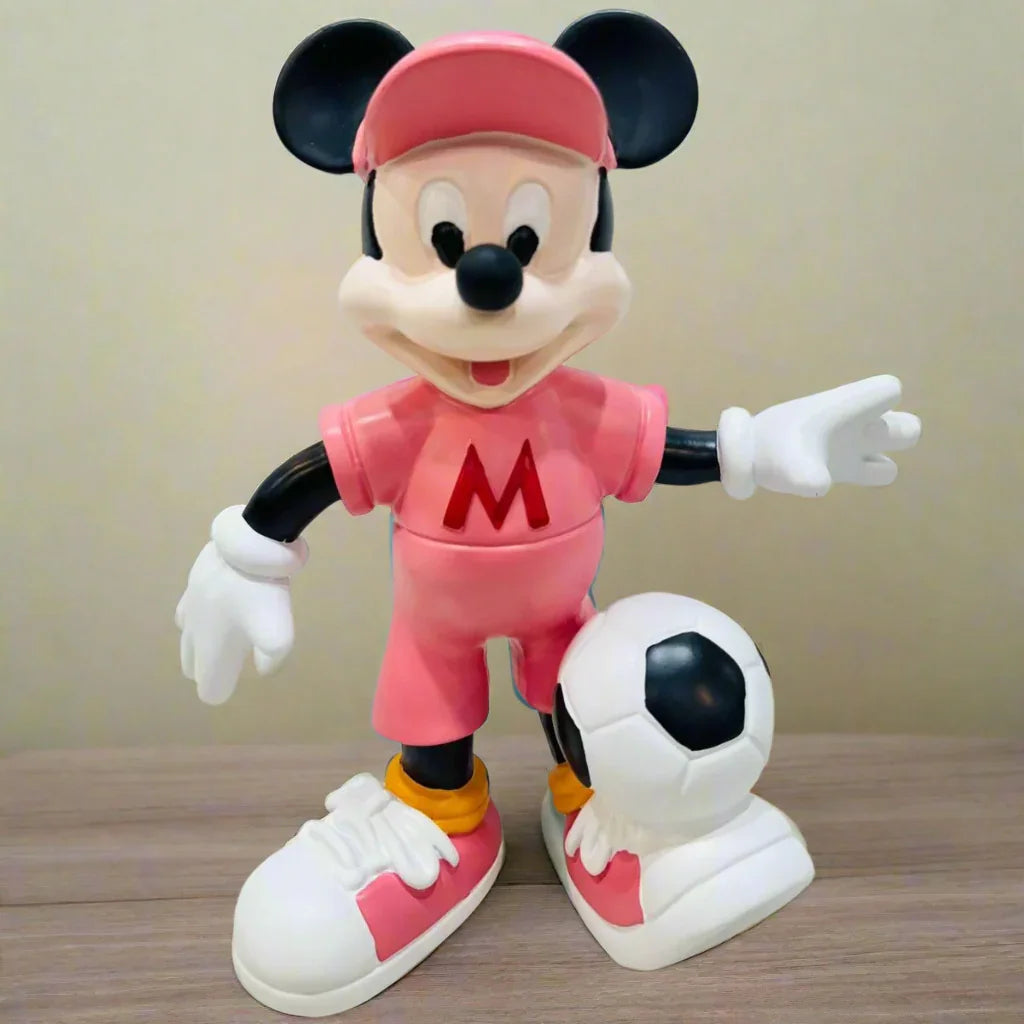 Mickey Mouse Playing Football