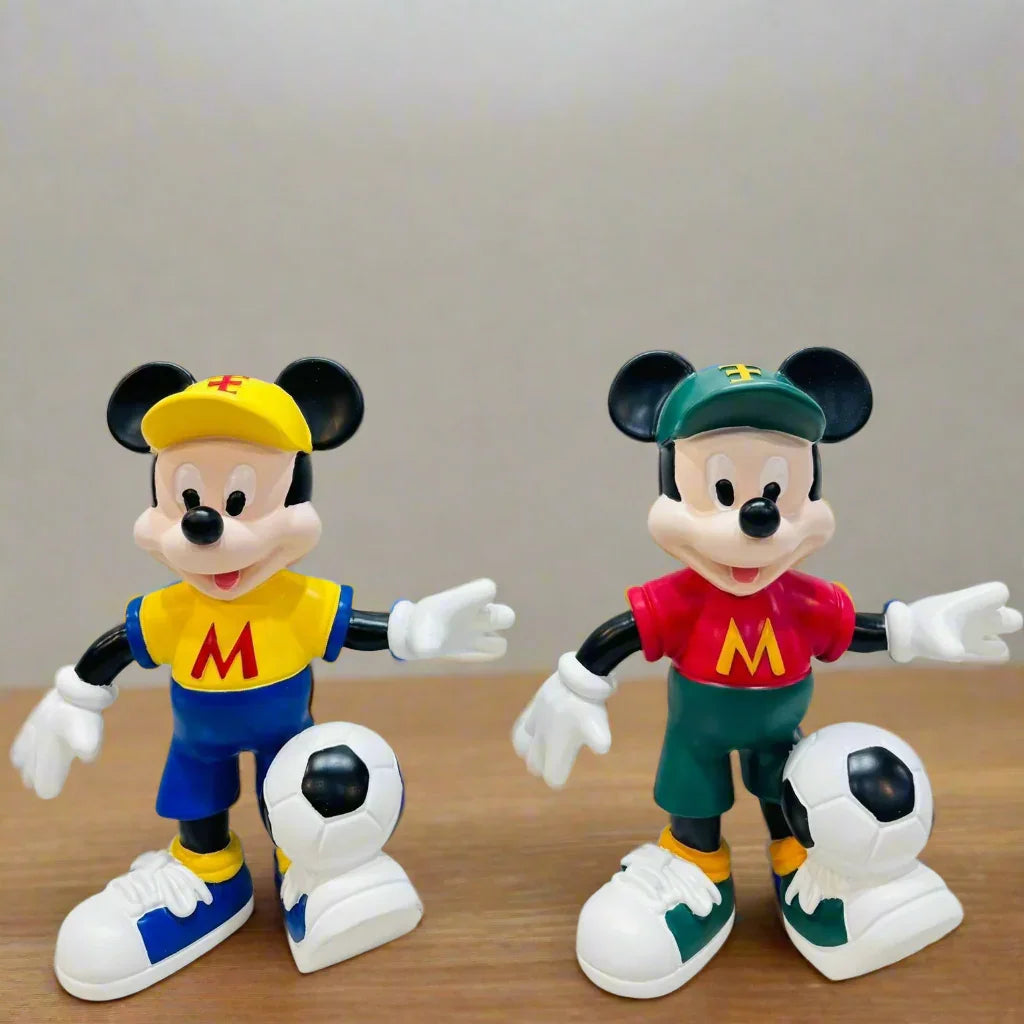 Mickey Mouse Playing Football