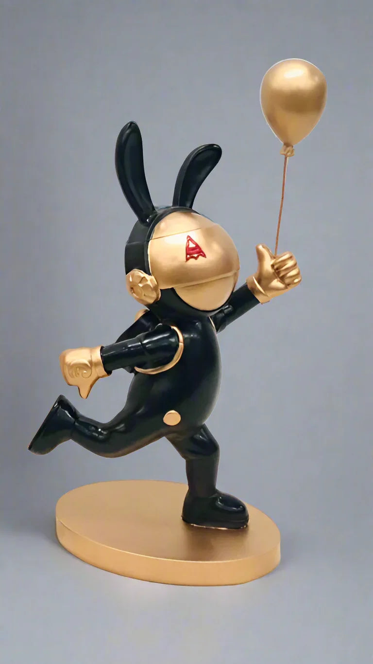 Celebrating Bunny with Balloon