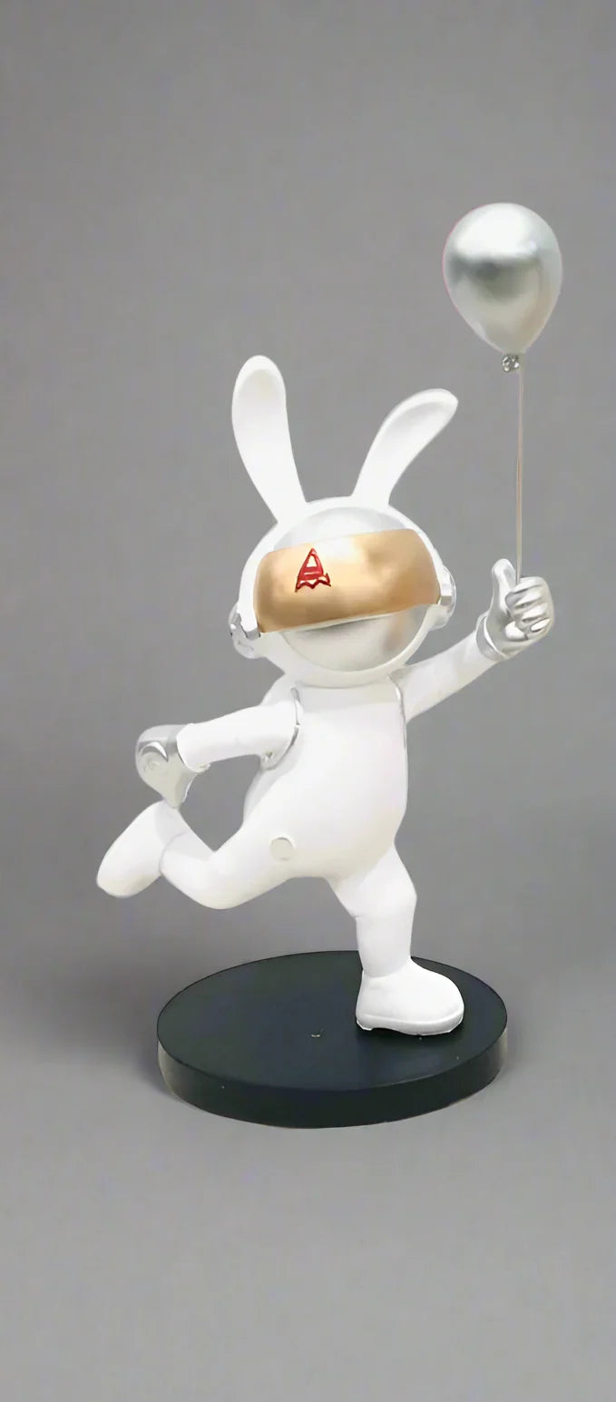 Celebrating Bunny with Balloon