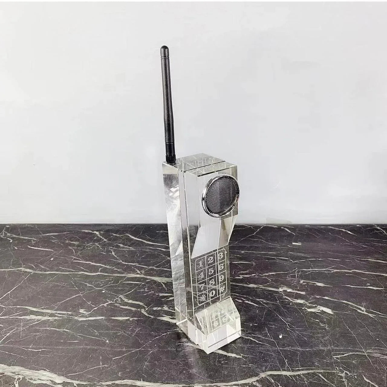 VINTAGE CRYSTAL TELEPHONE DECOR STYLE 4