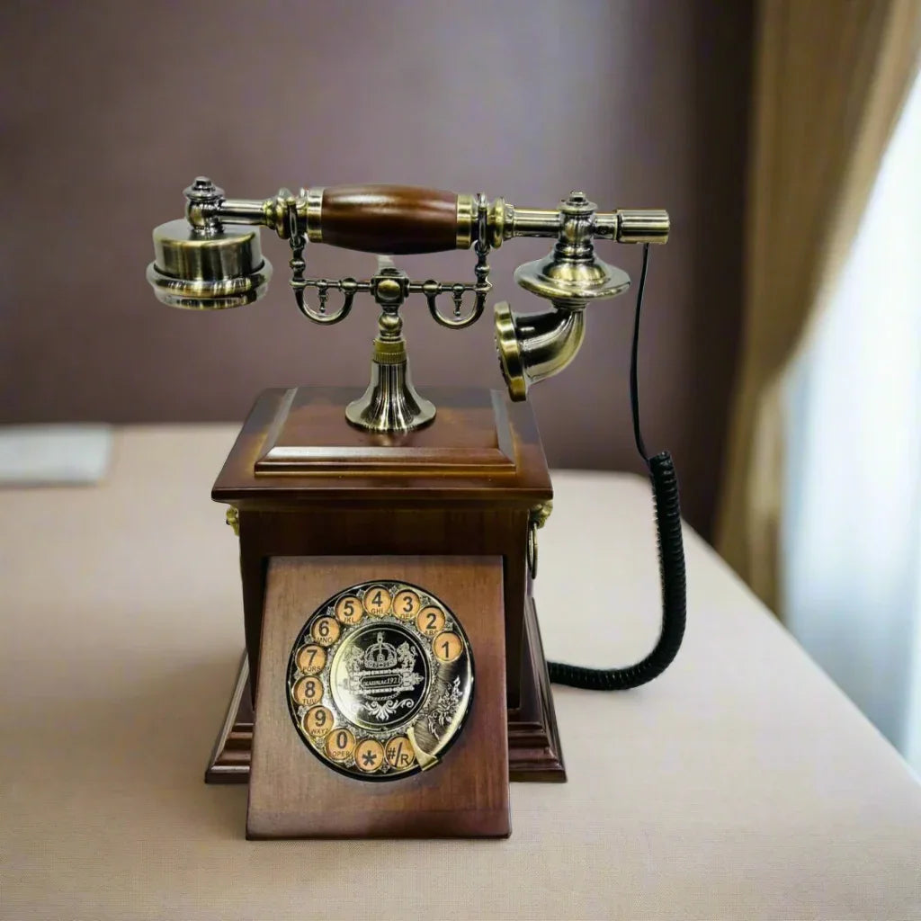 VINTAGE ROYAL TELEPHONE DECOR STYLE 9
