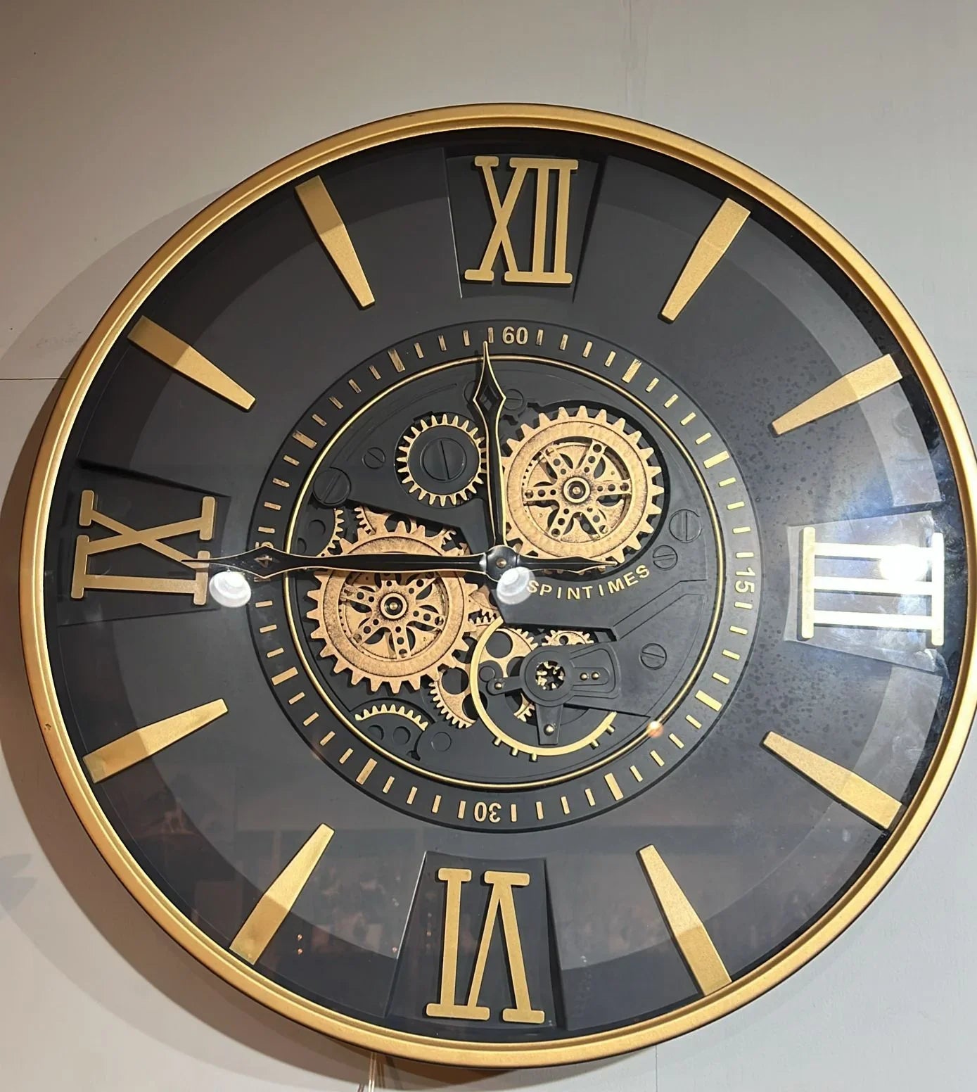 Royal Metal Gear Mechanical Clock Style 71