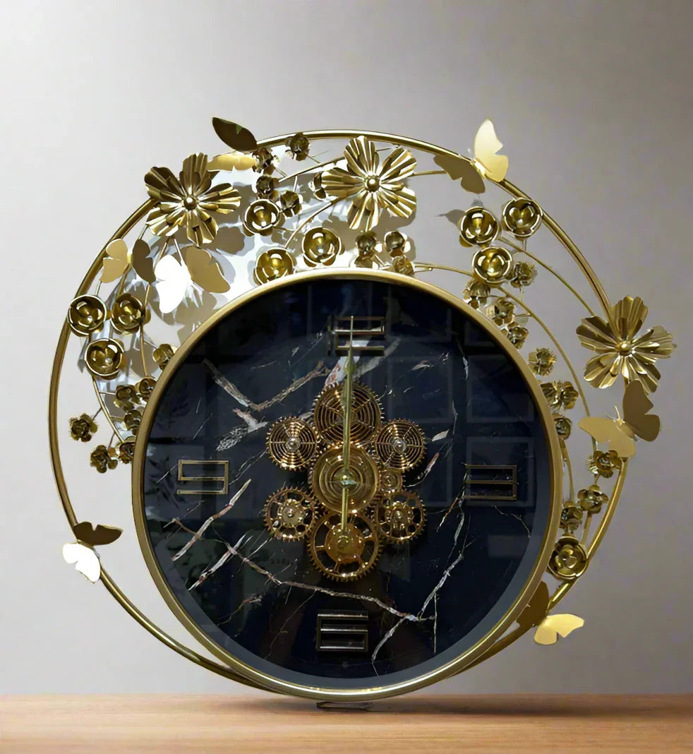 Royal Metal Gear Mechanical Clock Style 79
