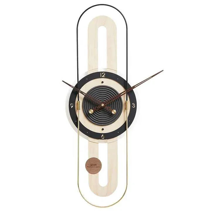 LUXURIOUS CLOCK - MODERN VERTICAL PATTERN STYLE 16