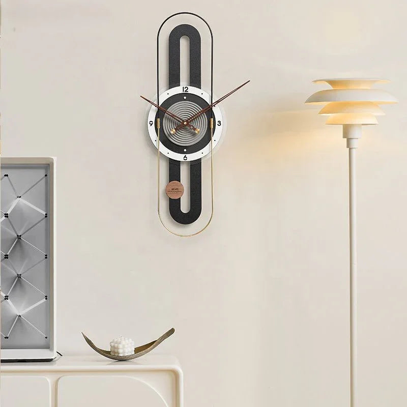 LUXURIOUS CLOCK - MODERN VERTICAL PATTERN STYLE 16