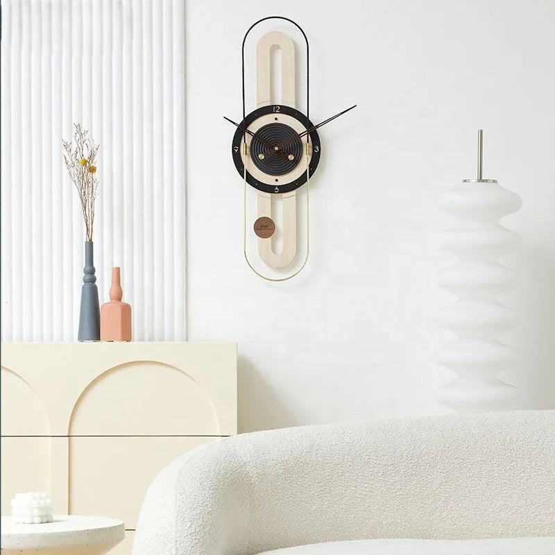 LUXURIOUS CLOCK - MODERN VERTICAL PATTERN STYLE 16