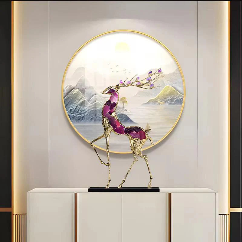 Exclusive alum stone Reindeer