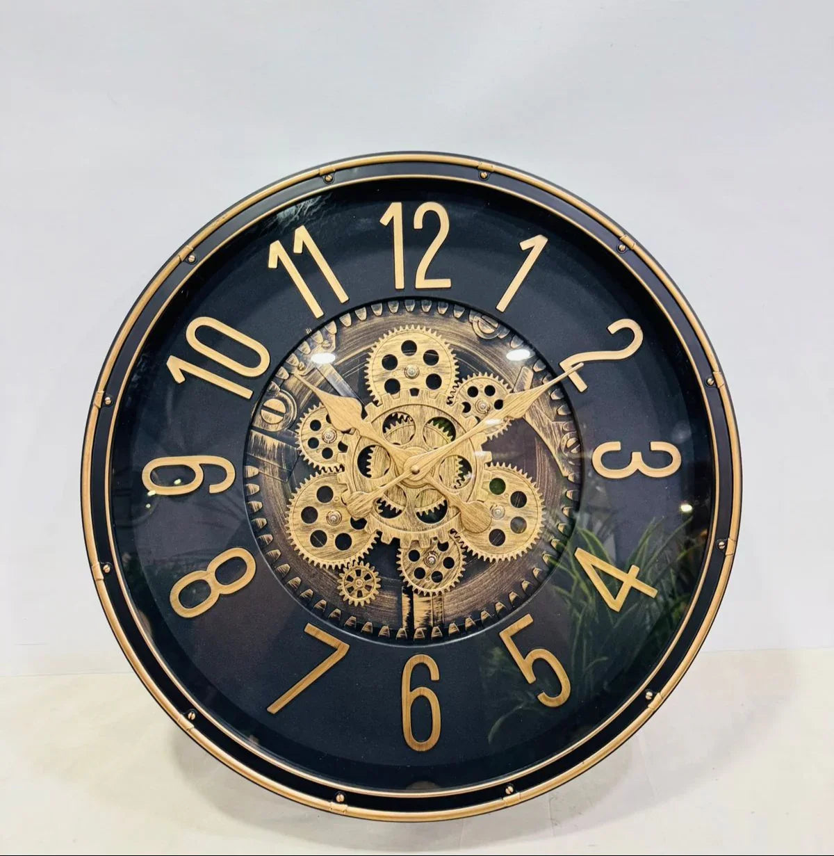 Luxury Metal Gear Clock Style 11