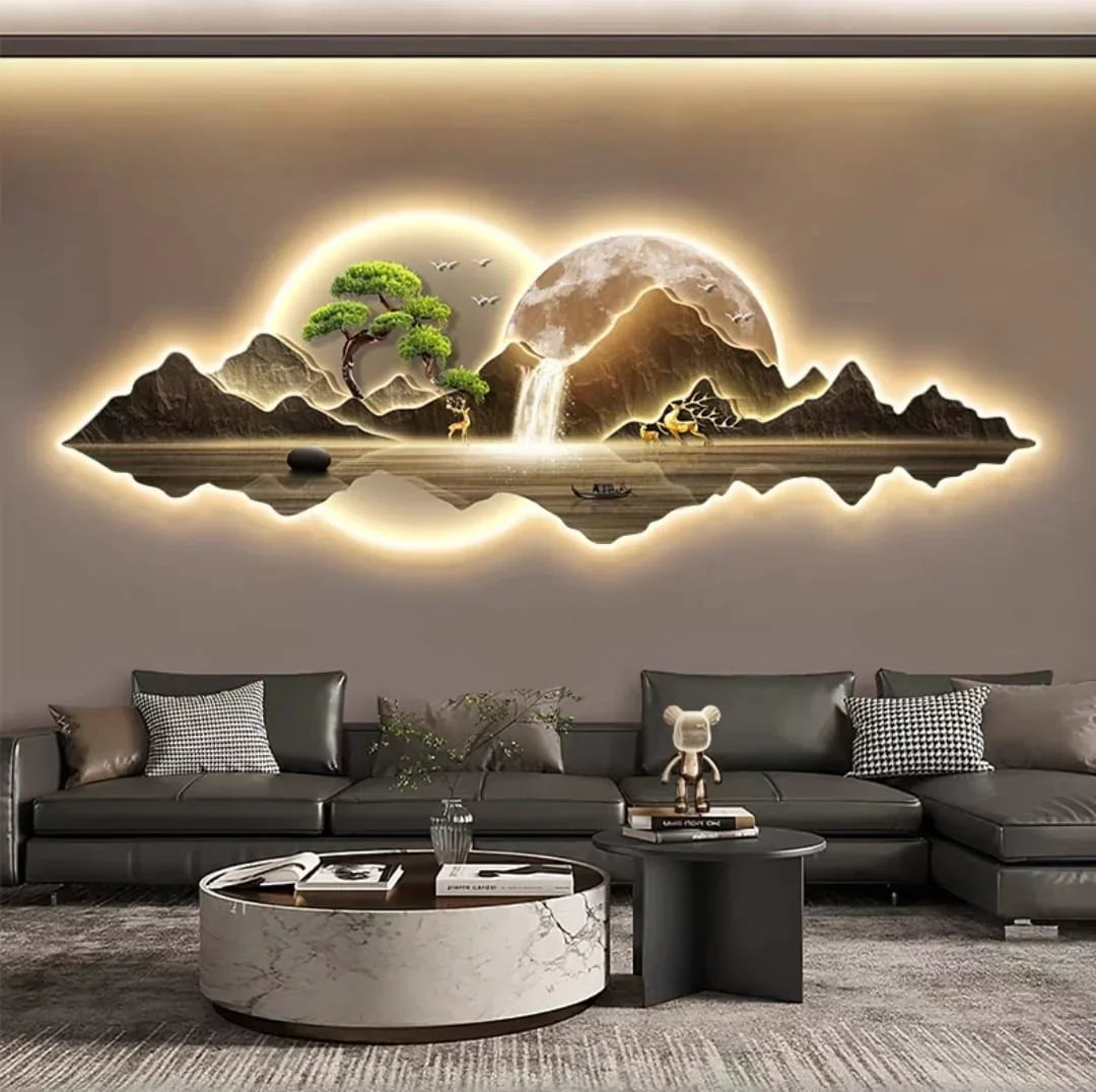 Led Wandbild Premium LED Wall Art Style 42 – VIIVAZ
