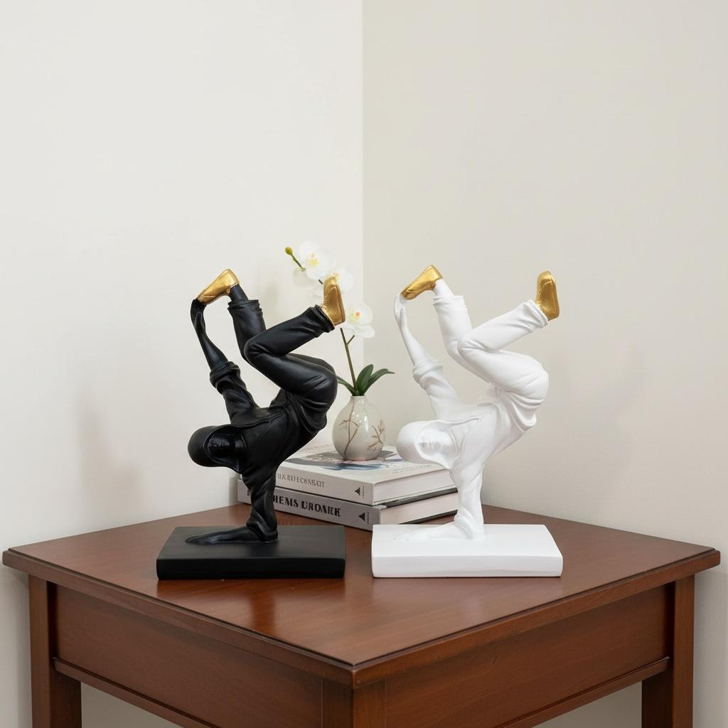 Handstand Breakdancer Figurine