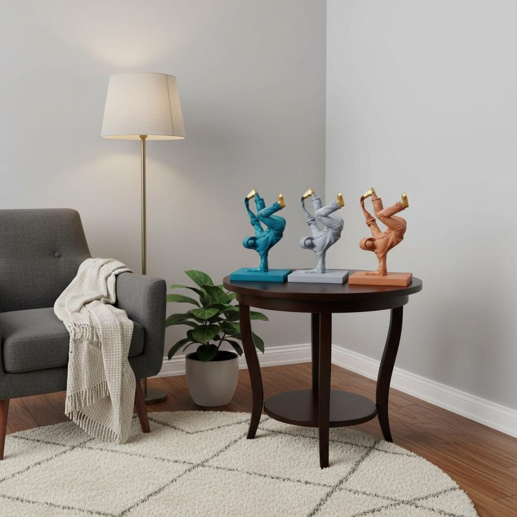 Handstand Breakdancer Figurine