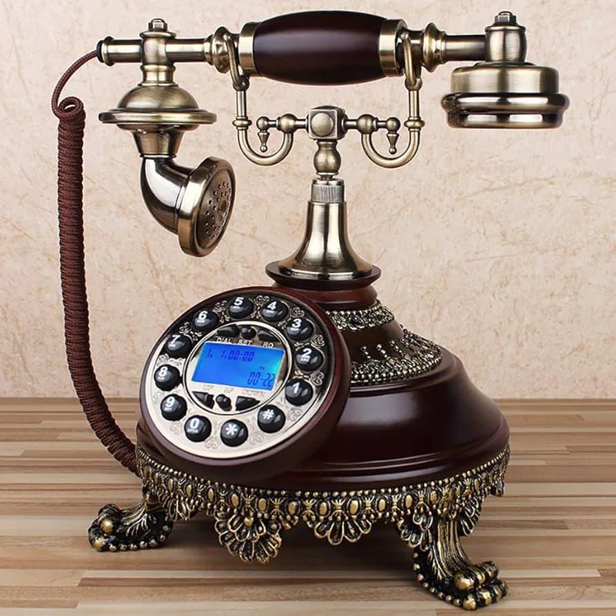 VINTAGE ROYAL TELEPHONE DECOR STYLE 7