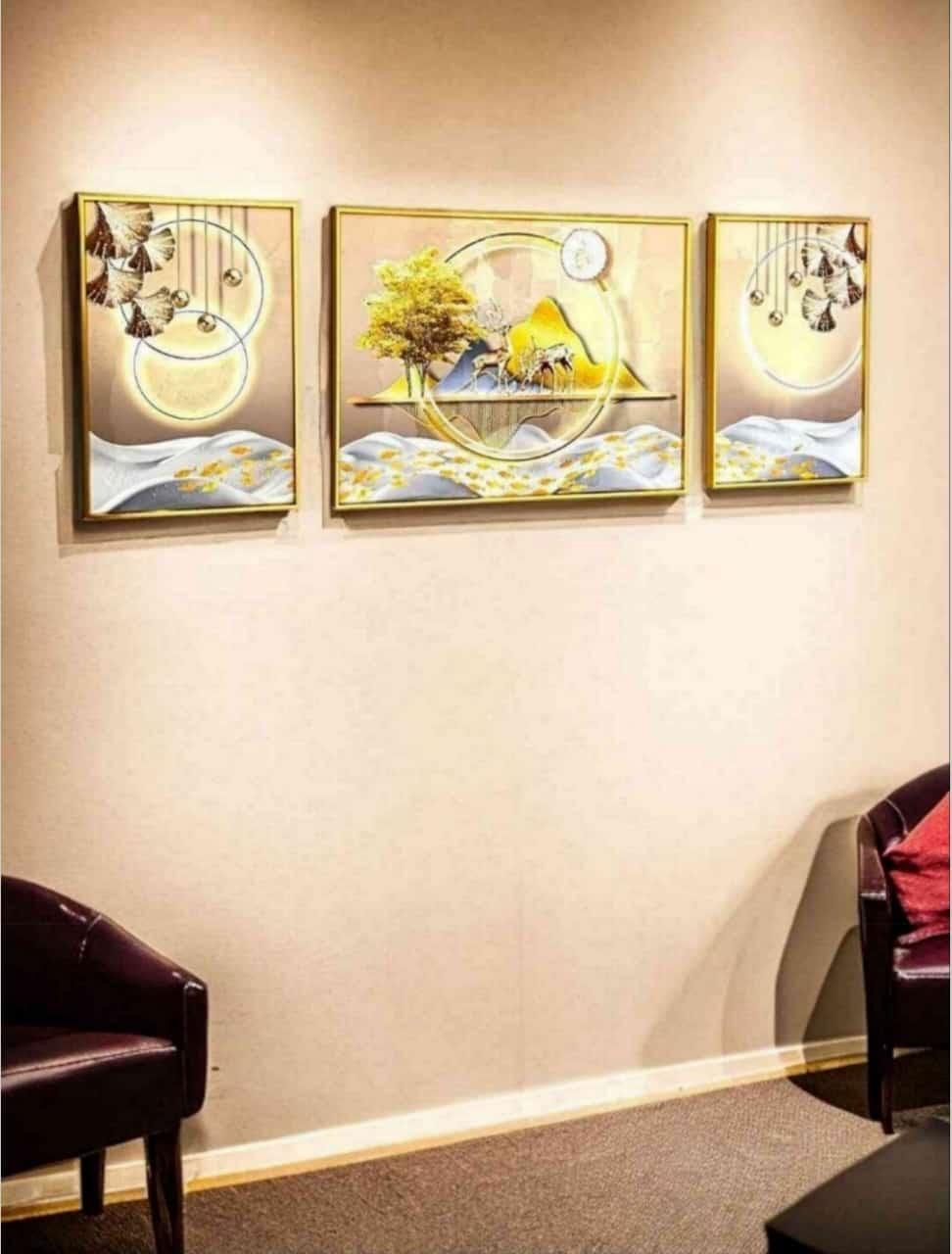 Aluminium Crystal Frame Painting - Style 5