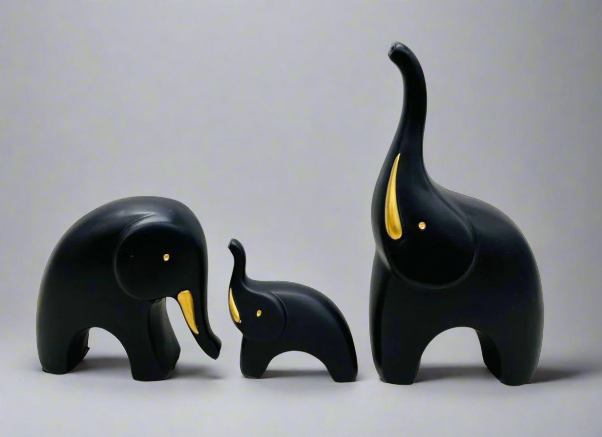 Elegant elephant - Set of 3