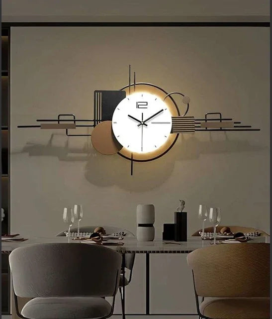 Metal Wall Clock Style 32
