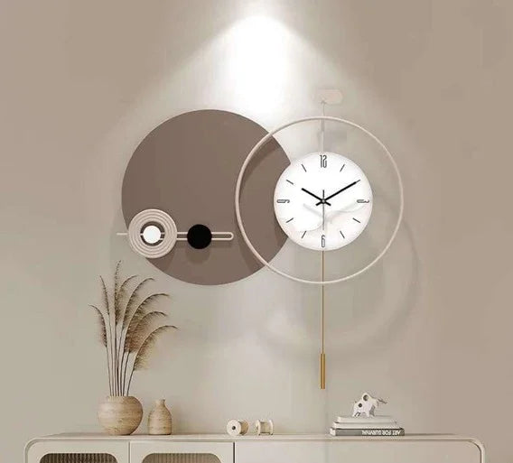 Metal Wall Clock Style 34