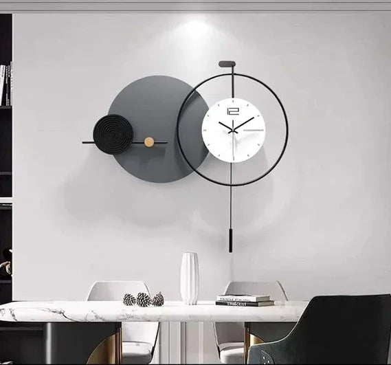 Metal Wall Clock Style 35