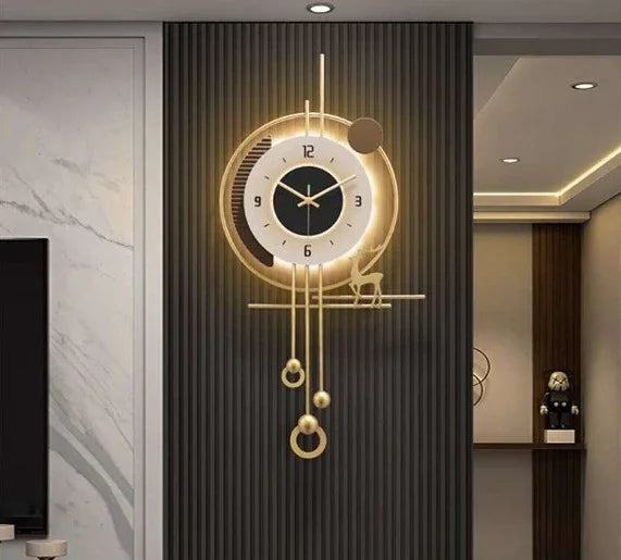 Metal Wall Clock Style 37