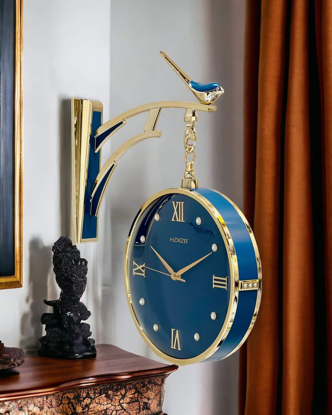 WALL HANGING DUAL FACE CLOCK STYLE 46