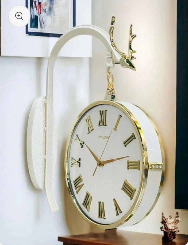 WALL HANGING DUAL FACE CLOCK STYLE 37