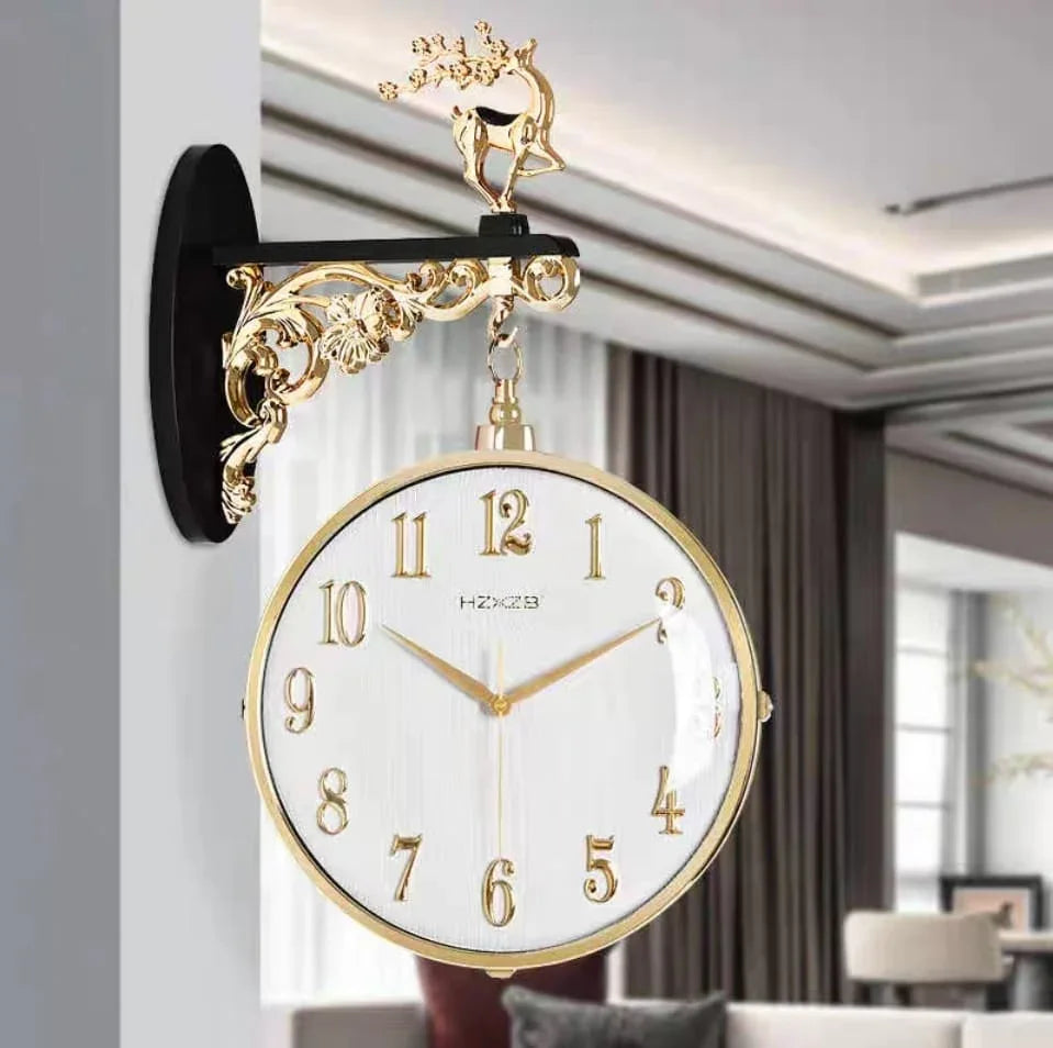WALL HANGING DUAL FACE CLOCK STYLE 41