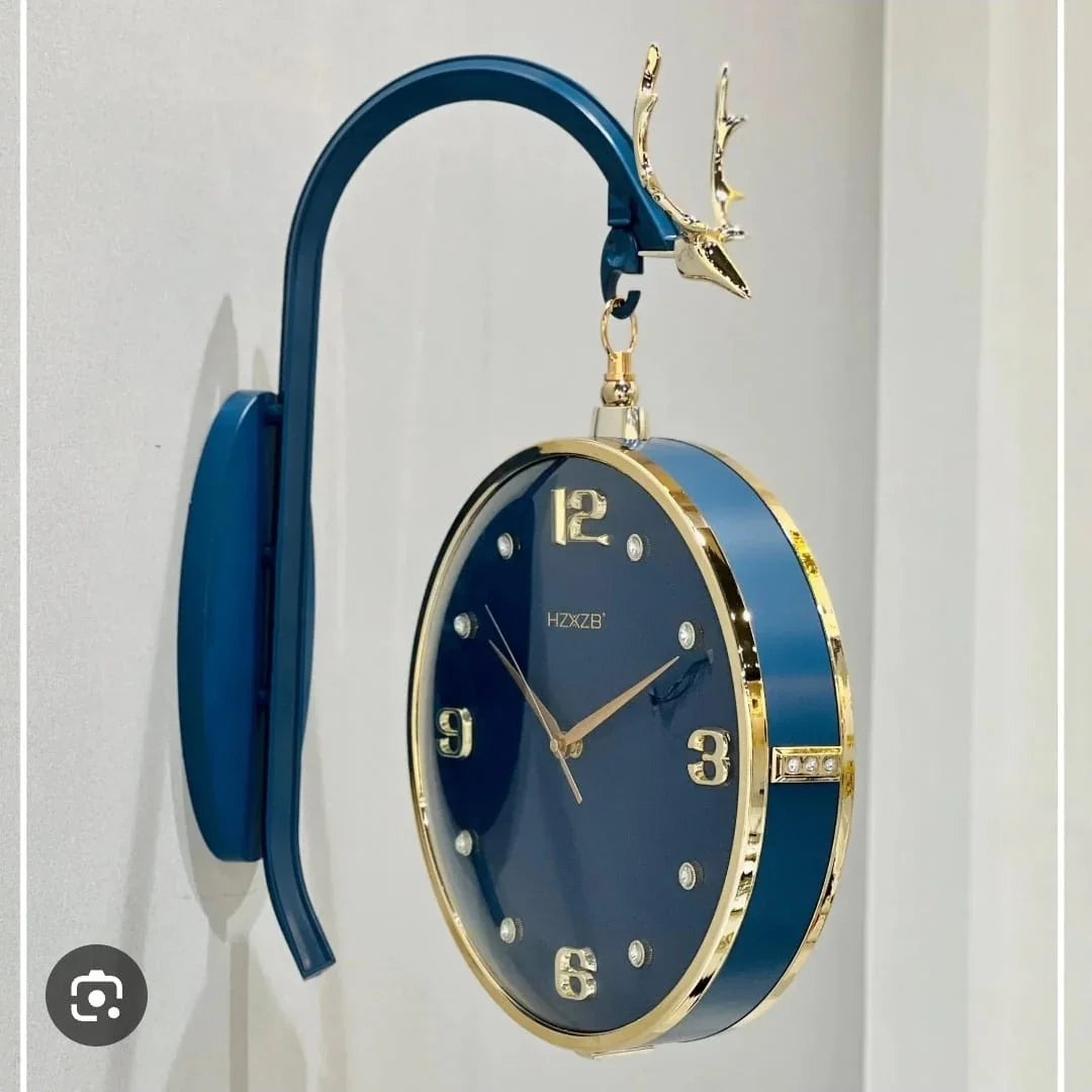 WALL HANGING DUAL FACE CLOCK STYLE 34