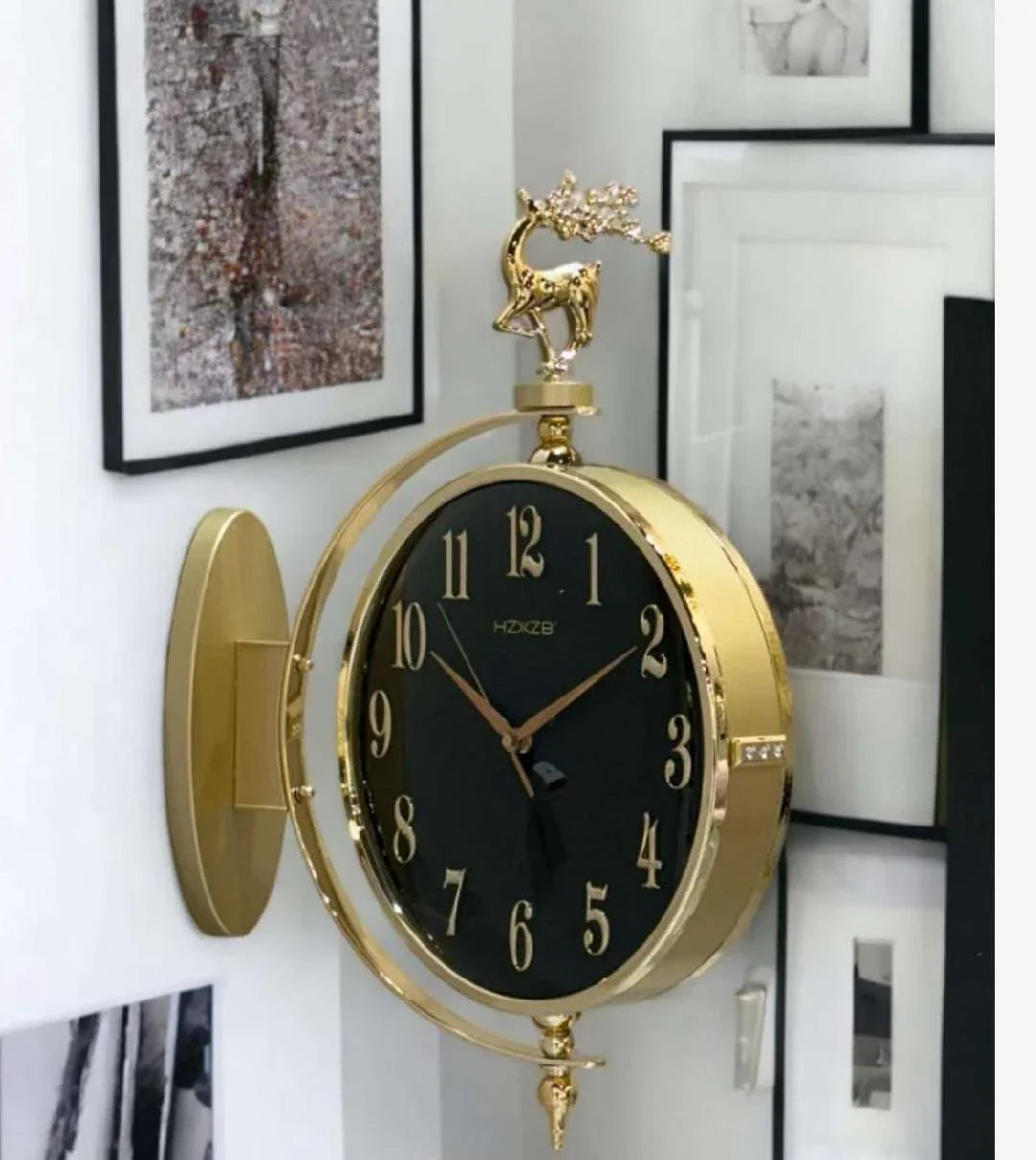 WALL HANGING DUAL FACE CLOCK STYLE 31