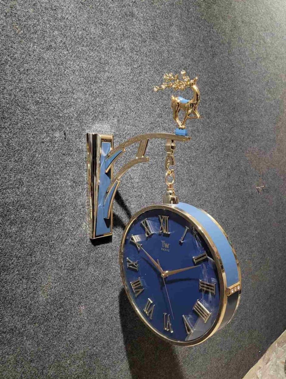 WALL HANGING DUAL FACE CLOCK STYLE 52