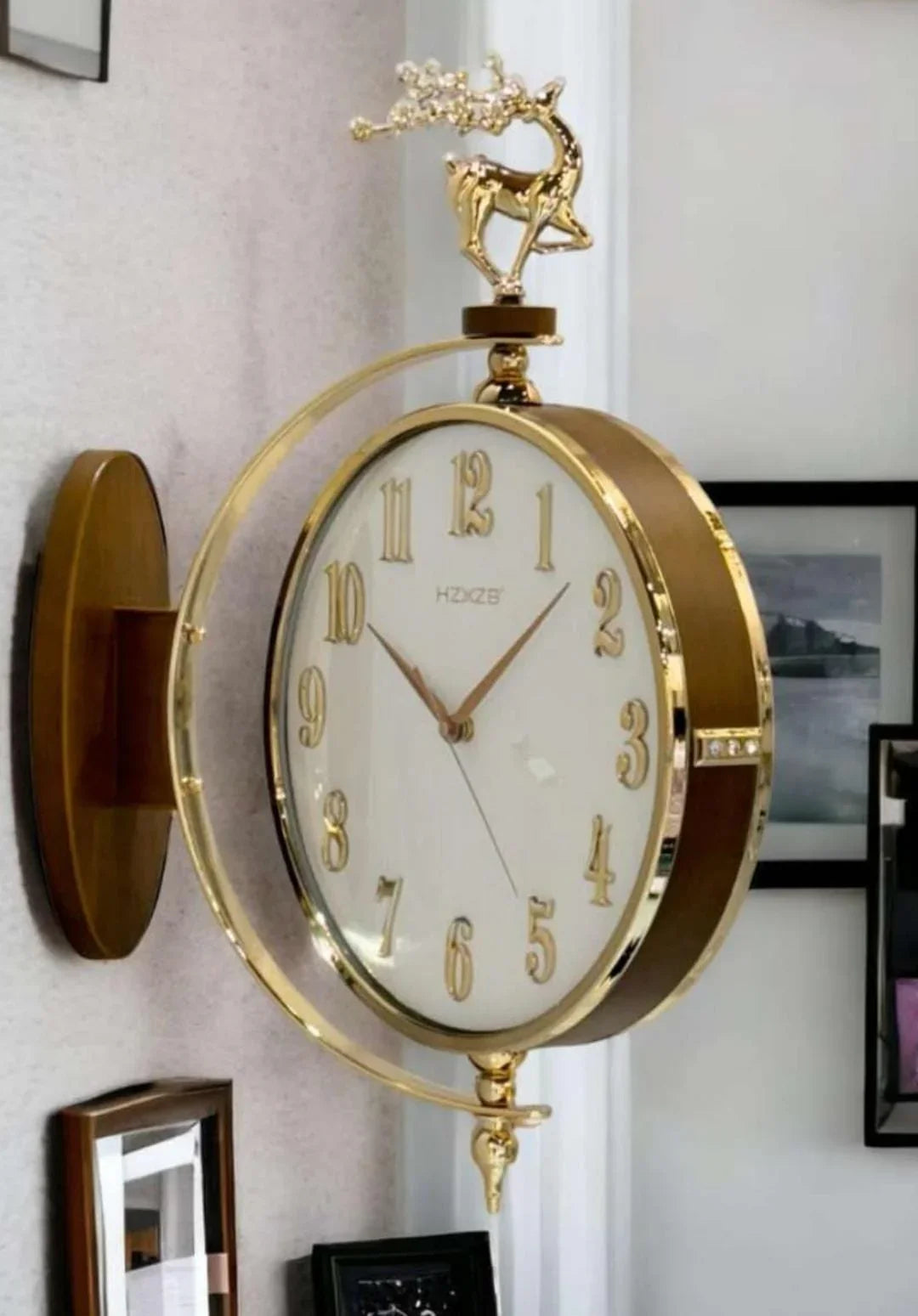 WALL HANGING DUAL FACE CLOCK STYLE 33