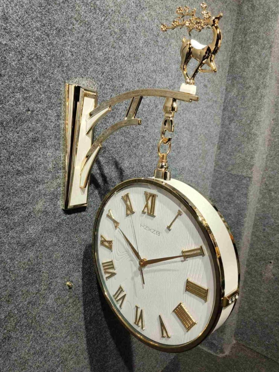 WALL HANGING DUAL FACE CLOCK STYLE 53